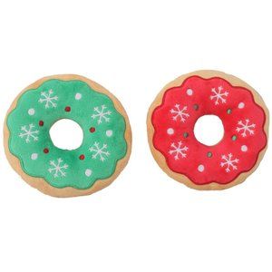 Christmas Donut Dog Toy